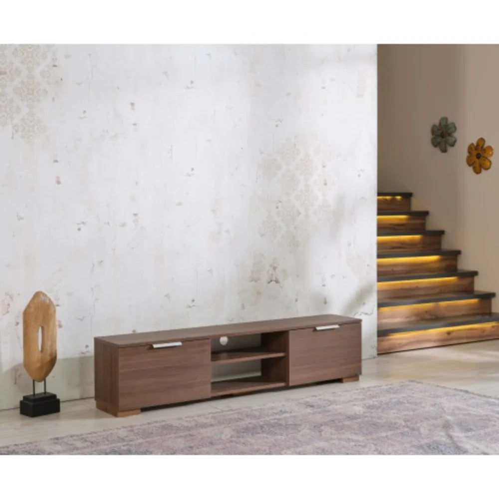 Mid Century Modern White 66 inch Tv Stand Y834