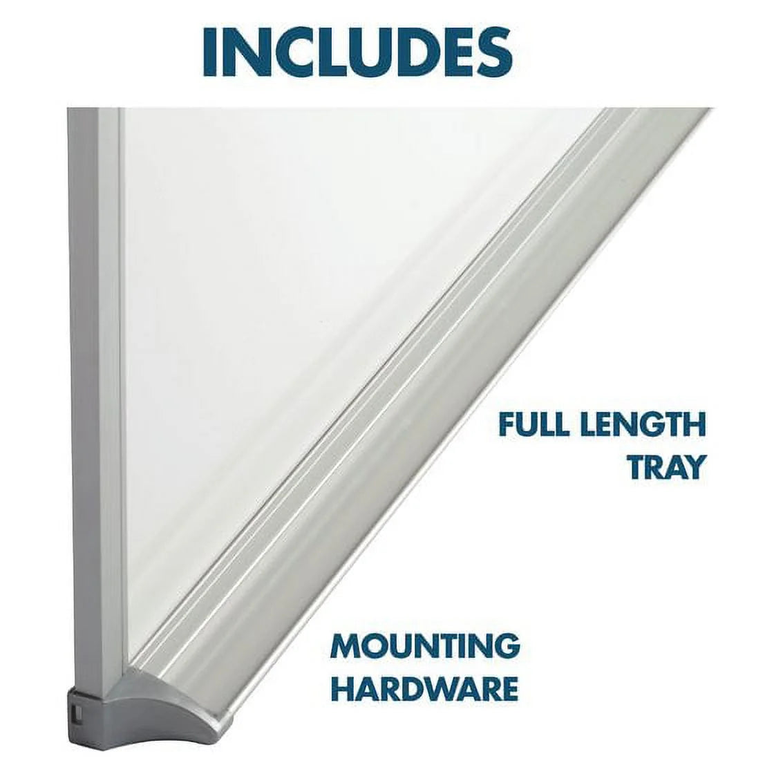 Porcelain Whiteboard 96 x 48 Magnetic Aluminum Frame H724