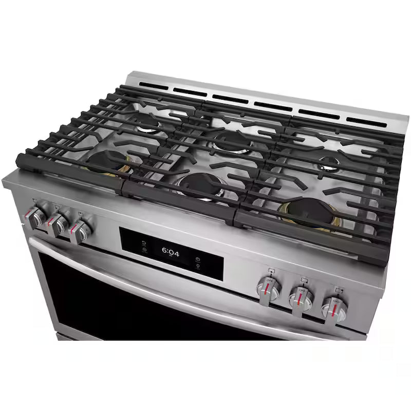 6-Burner Slide-In Dual Fuel Range with Air Fry N974