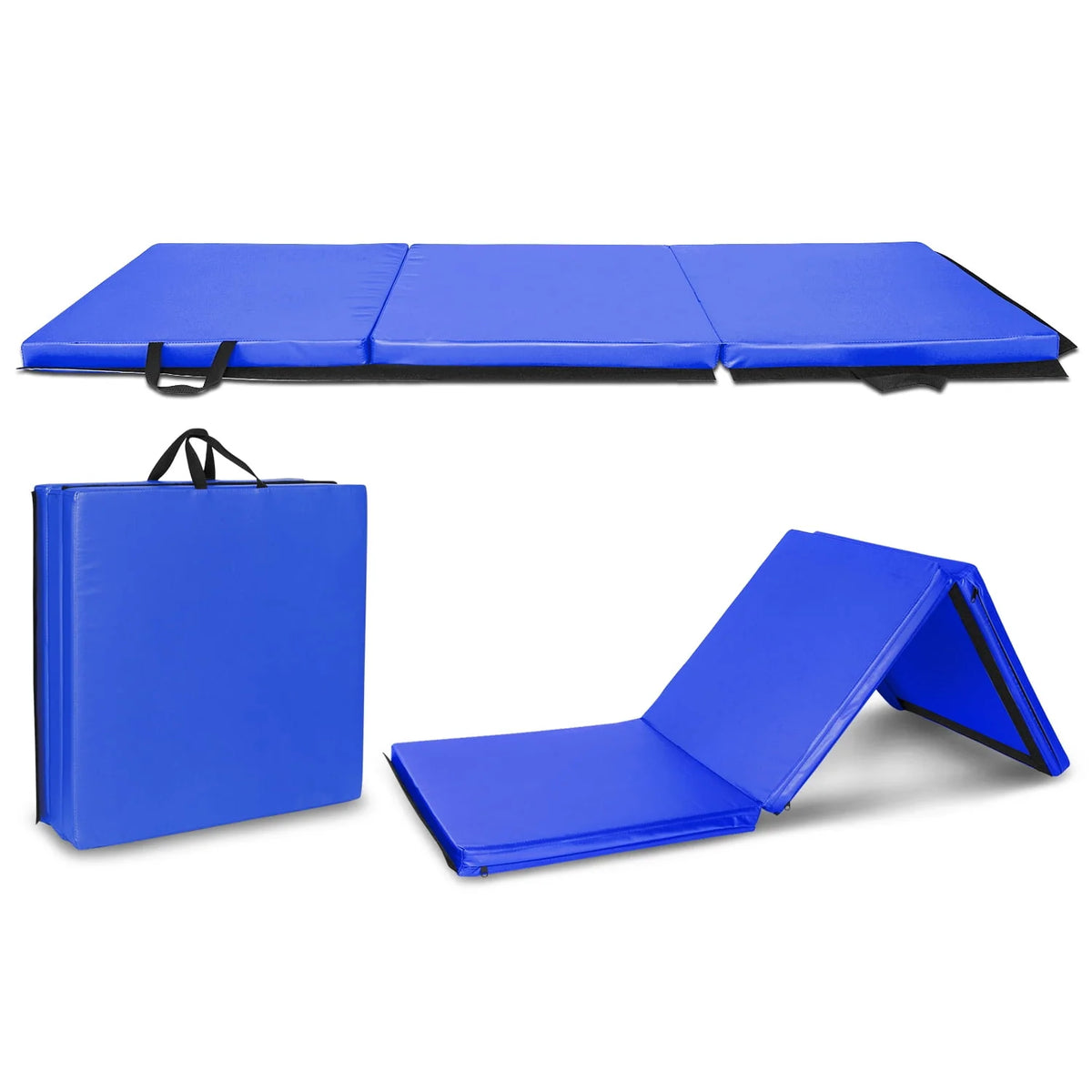 Three Folding Yoga Mat with Magic Tape C440