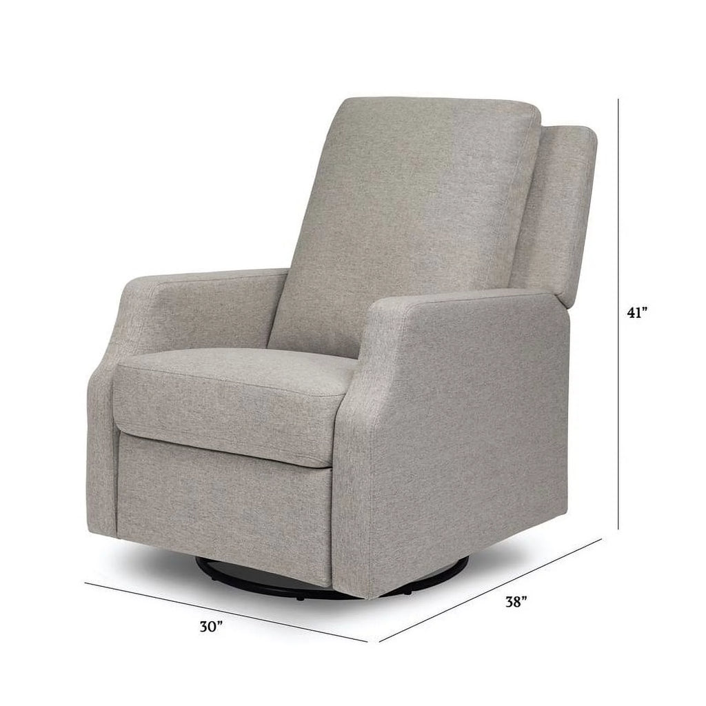 Cream Recliner and Swivel Glider J162