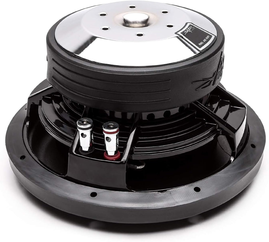 8" 600W Dual 4 Ohm Shallow Mount Car Subwoofer Pack of 2 M697