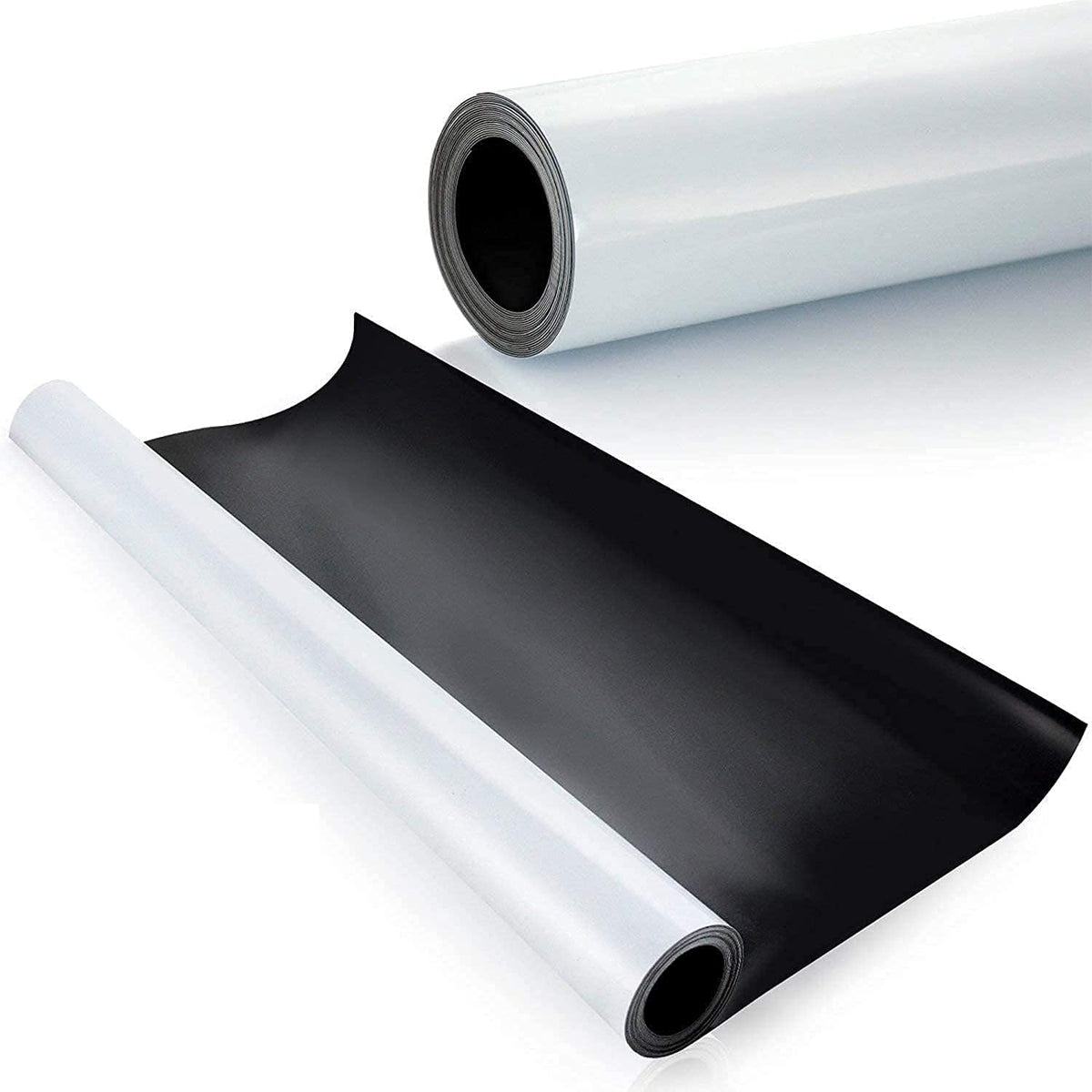 Blank Magnet Sheets 24-inches Wide, .30mil Flexible, Printable, White Vinyl Surface, 5 Ft. Roll, Pack of 2 N756204