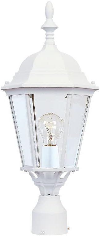 Black Cast Aluminum Outdoor Post Mount Light U969