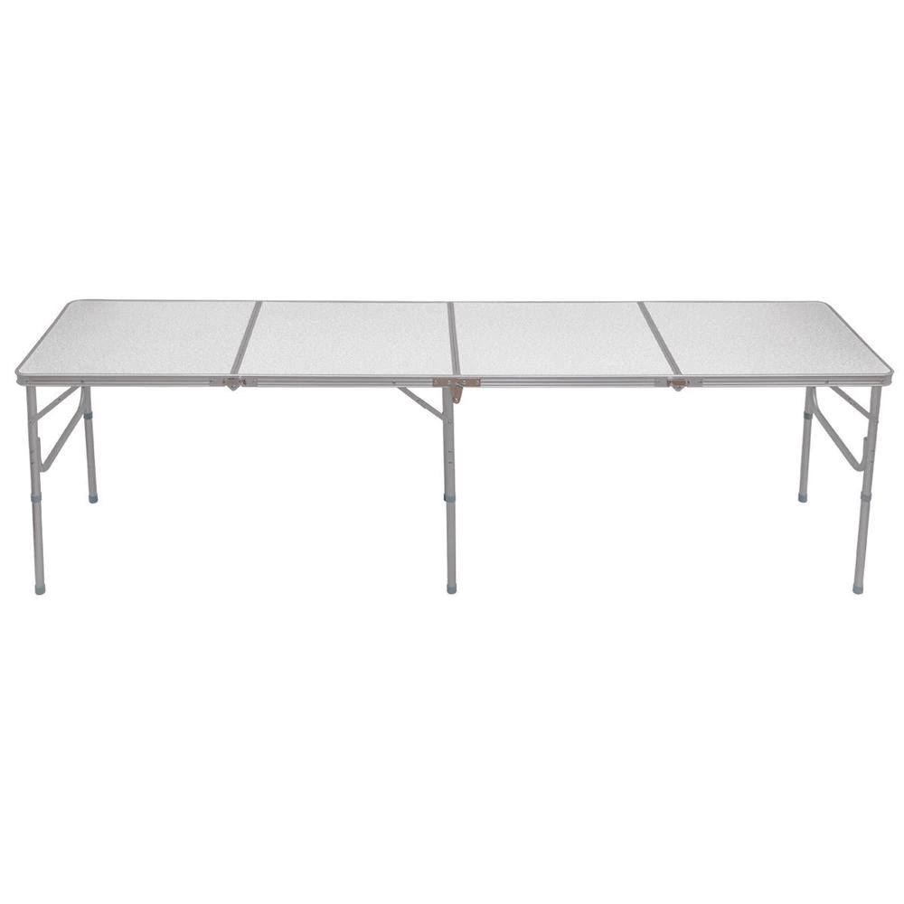 8 ft. Rectangular Aluminum Folding Picnic Table V679